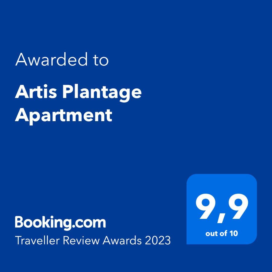 Artis Plantage Apartment Ámsterdam Exterior foto